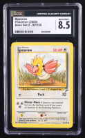 Spearow Pokemon 1999 Base 2 #92 (CGC 8.5) at PristineAuction.com