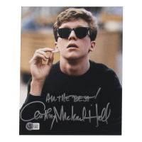 Anthony Michael Hall Signed "The Breakfast Club" 8x10 Photo Inscribed "All The Best!" (Beckett) at PristineAuction.com