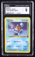 Squirtle Pokemon 2000 Team Rocket #68 (CGC 9) at PristineAuction.com