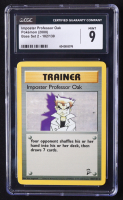 Imposter Professor Oak Pokemon 1999 Base 2 #102 (CGC 9) at PristineAuction.com