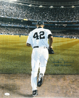 Mariano Rivera Signed Yankees 16x20 Photo Inscribed "100% Unanimous" (JSA) at PristineAuction.com