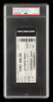 Shohei Ohtani 2024 Dodgers 1st 50/50 Player In MLB History Authentic Full Game Ticket (PSA 8) at PristineAuction.com