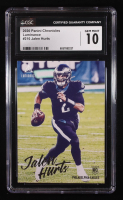 Jalen Hurts 2020 Panini Chronicles Luminance #210 RC (CGC 10) at PristineAuction.com