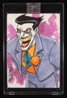 Joker | DC | Original Art Sketch Card by Tom Hodges (1/1 Original Art) at PristineAuction.com