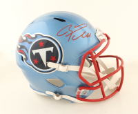 Ryan Tannehill Signed Titans Full-Size Flash Alternate Speed Helmet (Beckett) at PristineAuction.com