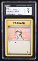 Bill Pokemon 1999 Base 2 #118 (CGC 9) at PristineAuction.com