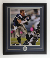 Jason Witten Signed Cowboys Custom Framed Photo Display with Cowboys Medallion (Fanatics) at PristineAuction.com