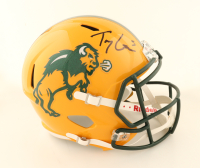 Trey Lance Signed North Dakota State Bison Speed Full-Size Helmet (Beckett) at PristineAuction.com