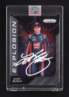 Kurt Busch Signed 2018 Panini Prizm #84 Explosion (PA) at PristineAuction.com