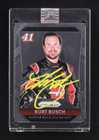 Kurt Busch Signed 2016 Panini Prizm #30 (PA) at PristineAuction.com