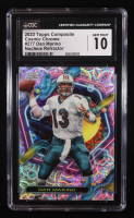 Dan Marino 2023 Topps Composite Cosmic Nucleus Refractors #277 (CGC 10) at PristineAuction.com