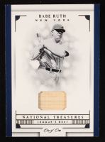 Babe Ruth 2016 Panini National Treasures Leagues Best Jerseys Gold #LLBR #1/1 at PristineAuction.com