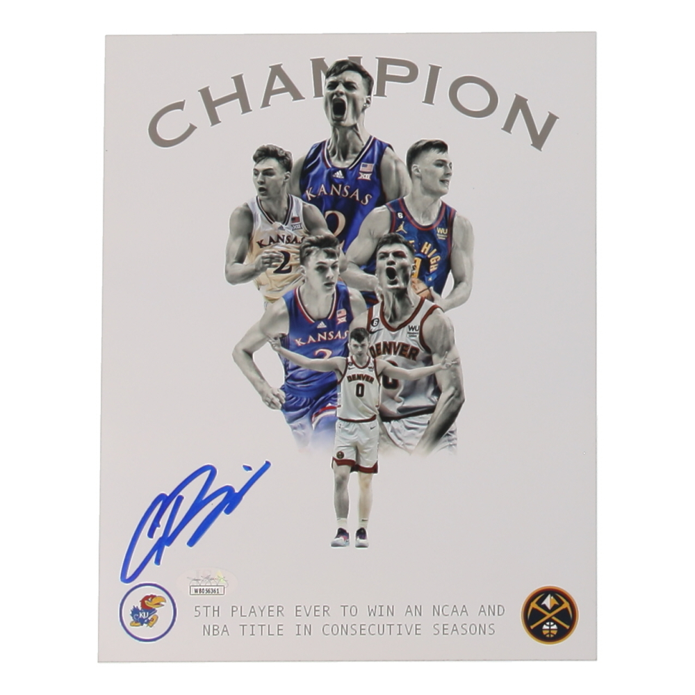 Christian Braun Signed Nuggets 8x10 Photo (JSA) at PristineAuction.com