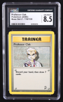 Professor Oak Pokemon 1999 Base 2 #116 (CGC 8.5) at PristineAuction.com