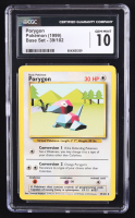 Porygon Pokemon 1999 Base Unlimited #39 (CGC 10) at PristineAuction.com