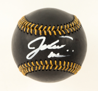 Jacob Misiorowski Signed OML Black Leather Baseball (Beckett) at PristineAuction.com