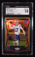 Josh Allen 2024 Certified Mirror Bronze #61 #178/275 (CGC 10) at PristineAuction.com