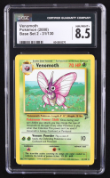 Venomoth Pokemon 1999 Base 2 #31 (CGC 8.5) at PristineAuction.com