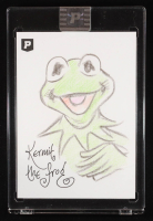 Kermit The Frog | The Muppets | Original Art Sketch Card by Guy Gilchrist (1/1 Original Art) at PristineAuction.com