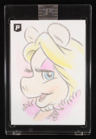 Miss Piggy | The Muppets | Original Art Sketch Card by Guy Gilchrist (1/1 Original Art) at PristineAuction.com