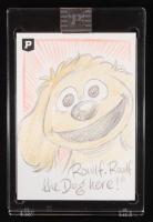 Rowlf The Dog | The Muppets | Original Art Sketch Card by Guy Gilchrist (1/1 Original Art) at PristineAuction.com