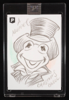Kermit The Frog | The Muppets | Original Art Sketch Card by Guy Gilchrist (1/1 Original Art) at PristineAuction.com