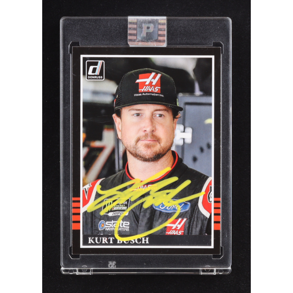 Kurt Busch Signed  2018 Donruss #132 RETRO (PA) at PristineAuction.com