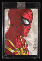 Spiderman (Holland) | Marvel | Original Art Sketch Card by Tom Hodges (1/1 Original Art) at PristineAuction.com