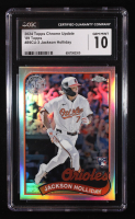 Jackson Holliday 2024 Topps Chrome Update '89 Topps #89CU3 RC (CGC 10) at PristineAuction.com