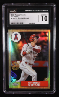 Shohei Ohtani 2022 Topps Chrome '87 Topps #87BC2 (CGC 10) at PristineAuction.com