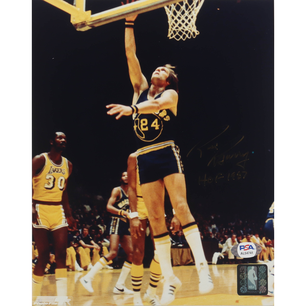 Rick Barry Signed Warriors 8x10 Photo Inscribed "HOF 1987" (PSA) at PristineAuction.com