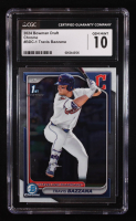 Travis Bazzana 2024 Bowman Chrome Draft #BDC1 RC (CGC 10) at PristineAuction.com