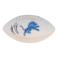 Hendon Hooker Signed Lions Logo Football (Beckett) at PristineAuction.com