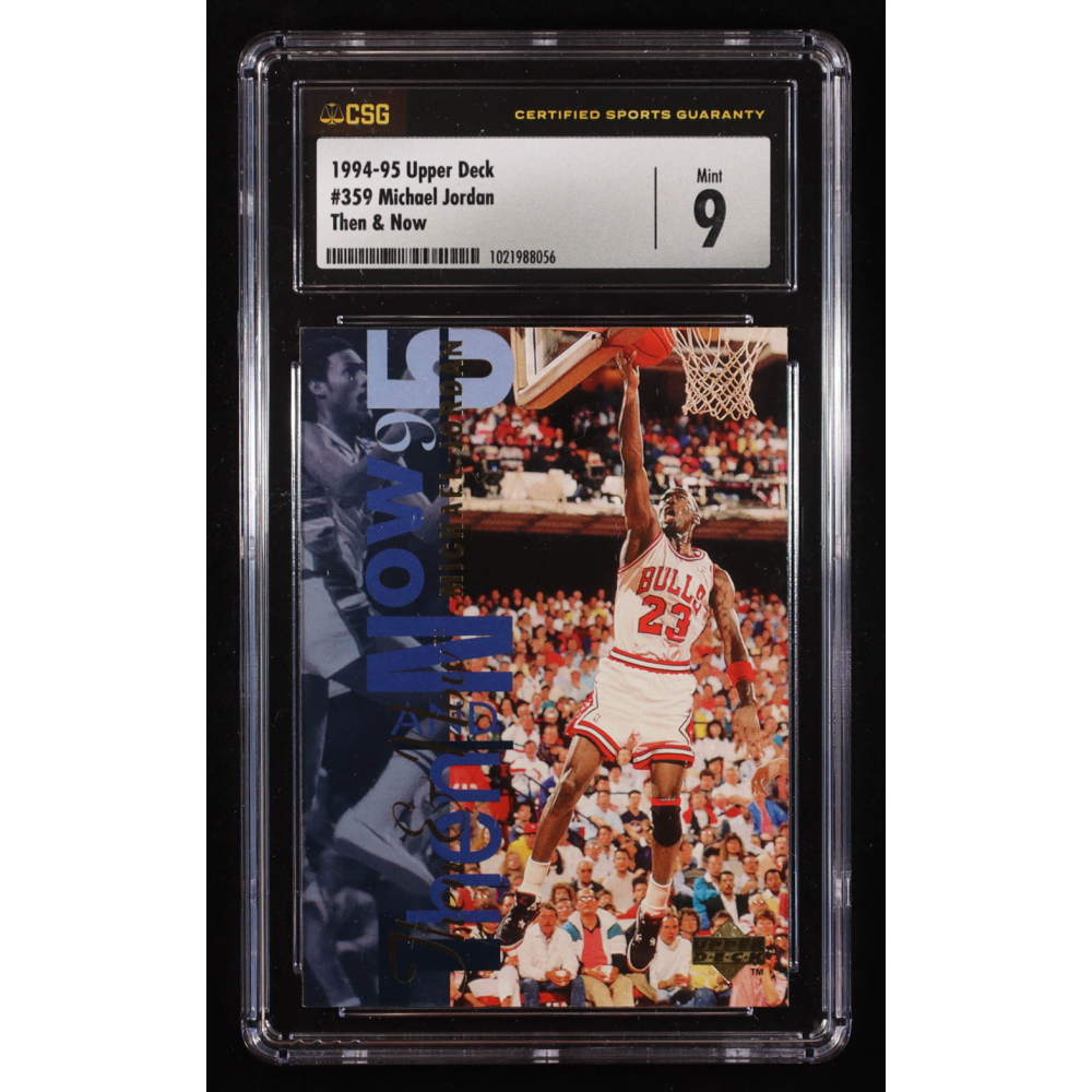 Michael Jordan 1994-95 Upper Deck #359 T&N (CSG 9) at PristineAuction.com
