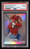 Shohei Ohtani 2018 Topps Chrome Update An International Affair #IASO RC (PSA 9) at PristineAuction.com