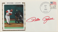Pete Rose Signed Reds 1985 FDC Envelope (PSA) at PristineAuction.com