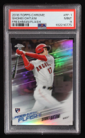 Shohei Ohtani 2018 Topps Chrome Freshman Flash Refractors #FF1 RC (PSA 9) at PristineAuction.com