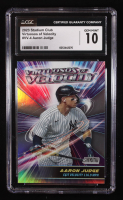 Aaron Judge 2023 Stadium Club Virtuosos of Velocity #VV4 (CGC 10) at PristineAuction.com