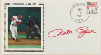 Pete Rose Signed Reds 1985 FDC Envelope (PSA) at PristineAuction.com