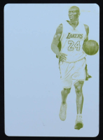 Kobe Bryant 2014-15 Immaculate Sole of the Game Printing Plates Yellow #SGKB #1/1 at PristineAuction.com