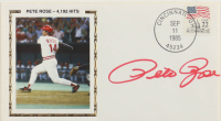Pete Rose Signed Reds 1985 FDC Envelope (PSA) at PristineAuction.com