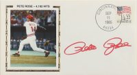 Pete Rose Signed Reds 1985 FDC Envelope (PSA) at PristineAuction.com