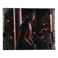 Simu Liu Signed "Shang-Chi and the Legend of the Ten Rings" 16x20 Photo Inscribed "Shang-Chi" (Beckett) at PristineAuction.com