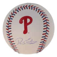 Ranger Suarez Signed OML Phillies Logo Baseball (JSA) at PristineAuction.com