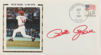 Pete Rose Signed Reds 1985 FDC Envelope (PSA) at PristineAuction.com