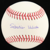 Sebastian Walcott Signed OML Baseball (Beckett) at PristineAuction.com