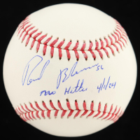 Ronel Blanco Signed OML Baseball Inscribed "No Hitter 4/1/24" (Beckett) at PristineAuction.com