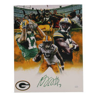 Davante Adams Signed Packers 11x14 Photo (JSA) at PristineAuction.com