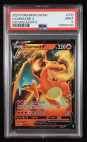 Charizard V URR 2023 Pokemon Sword and Shield Crown Zenith #18 (PSA 9) at PristineAuction.com