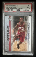 LeBron James 2003-04 Upper Deck Phenomenal Beginning LeBron James #11 RC / James Builds Up (PSA 9) at PristineAuction.com